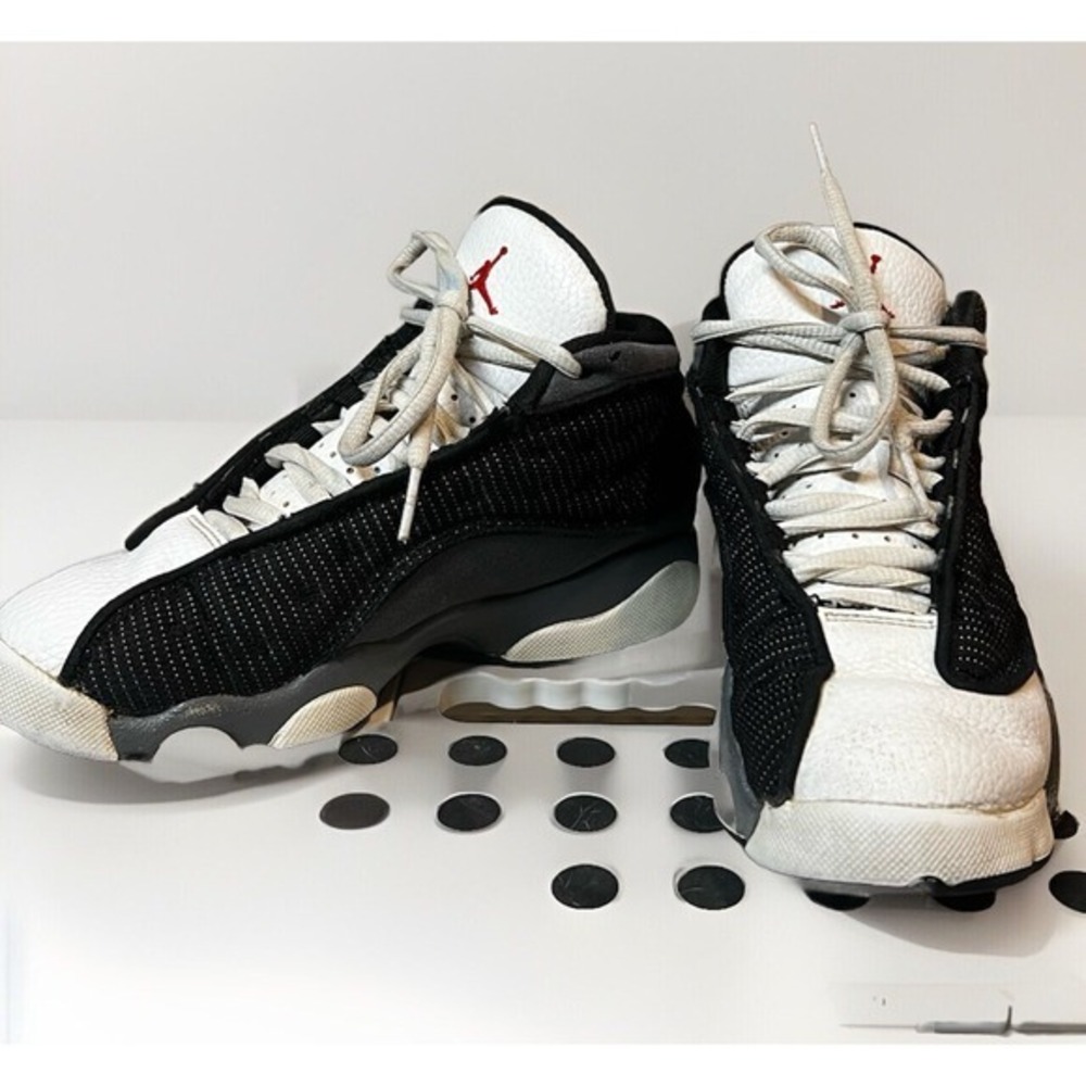 Nike Air Jordan 13 Retro GS‎ Youth 1 Black White Grey Basketball Sneakers